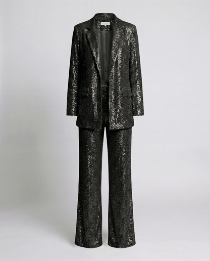 Completo Donna con Paillettes Vita Alta