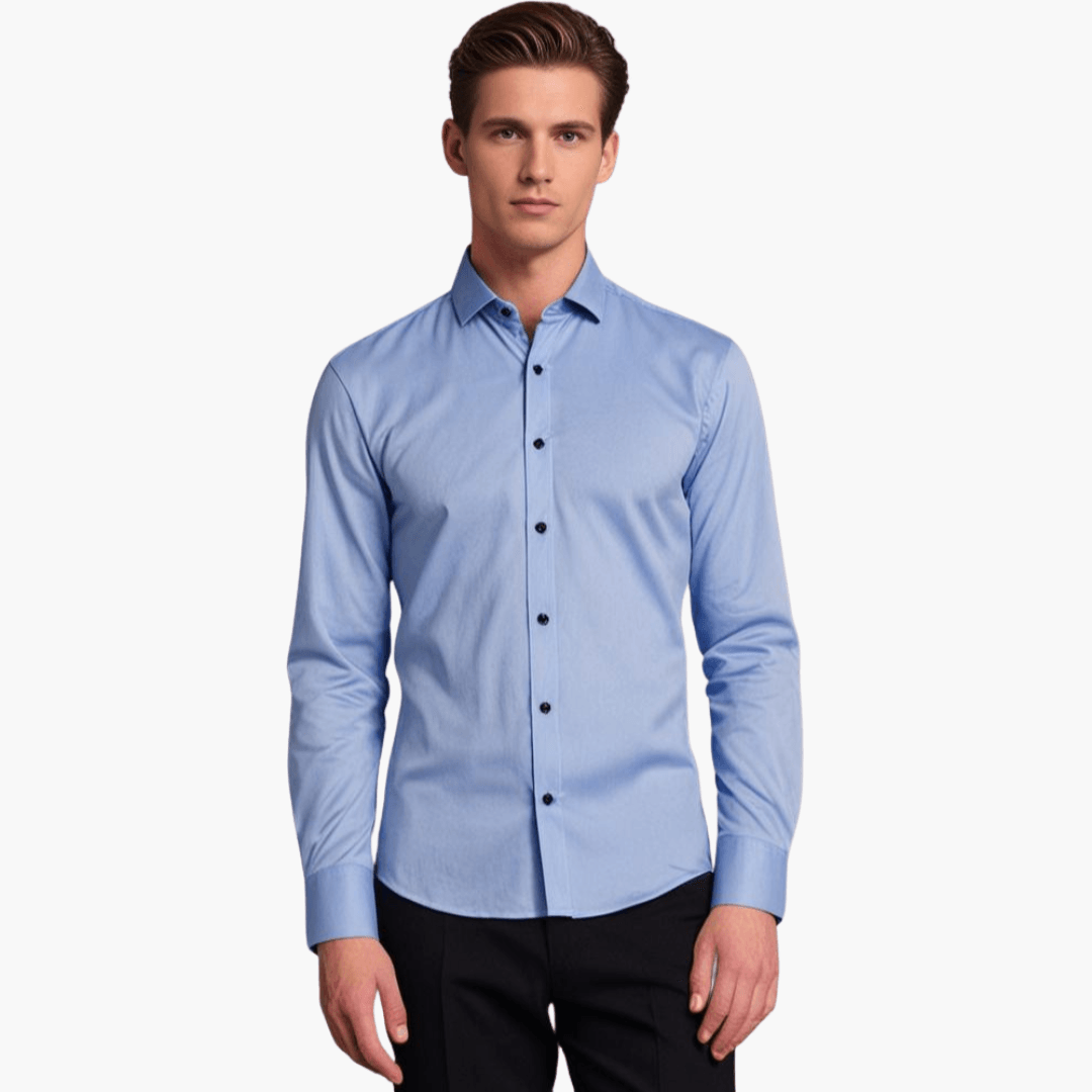 Camicia Uomo Slim Fit Manica Lunga