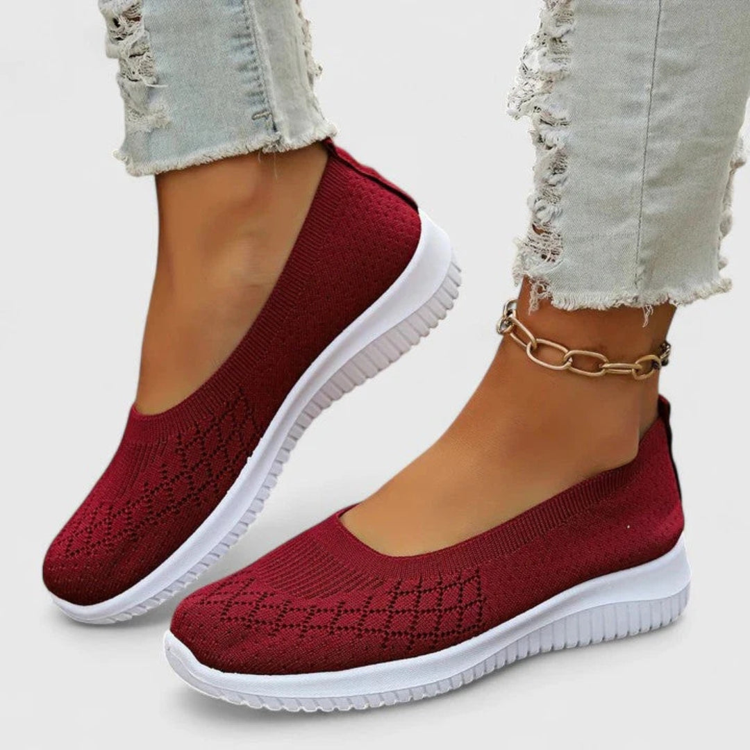 Ballerine Donna Slip-On in Maglia Leggera