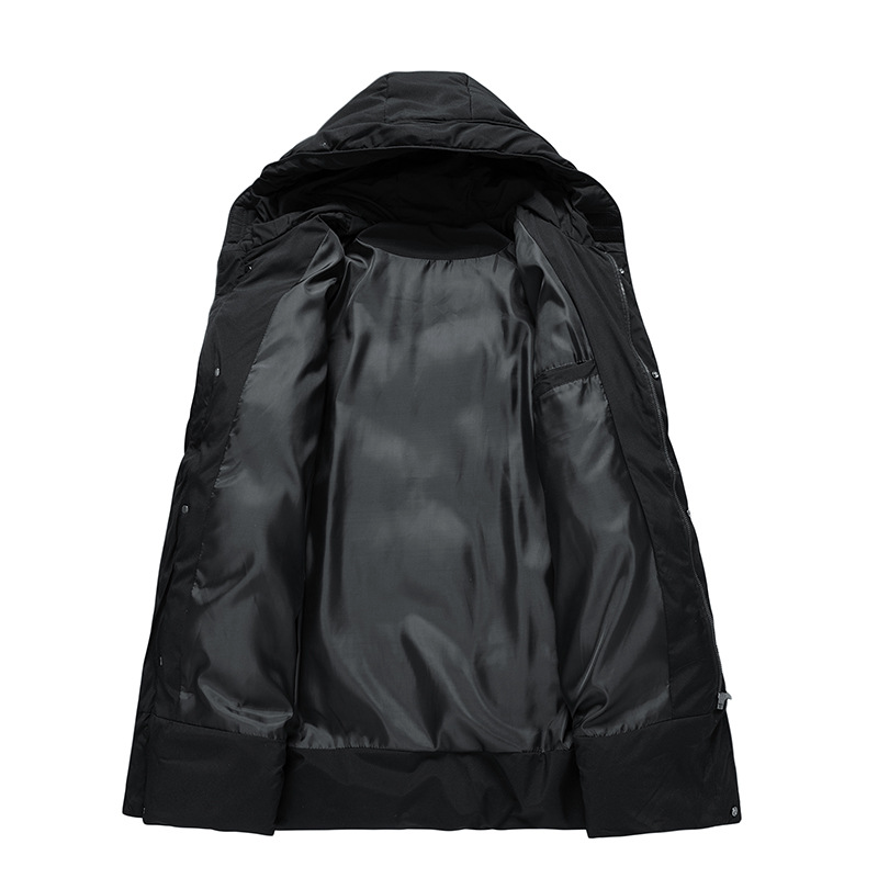 Parka Uomo Impermeabile Vestibilità Dritta