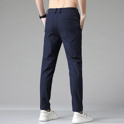 Pantaloni Chino Uomo Business Slim Fit