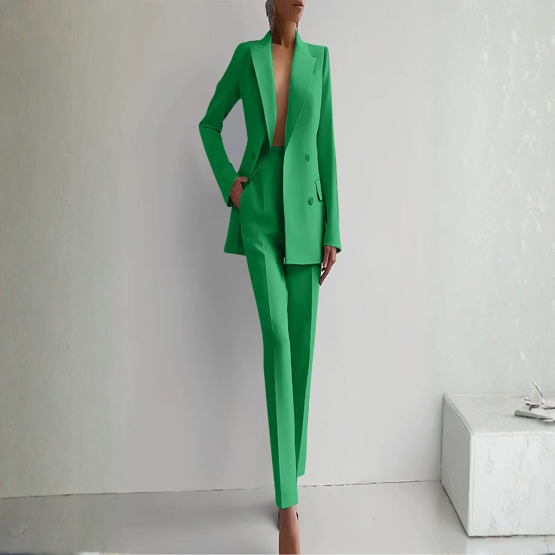 Completo Donna Blazer e Pantaloni Classico Elegante
