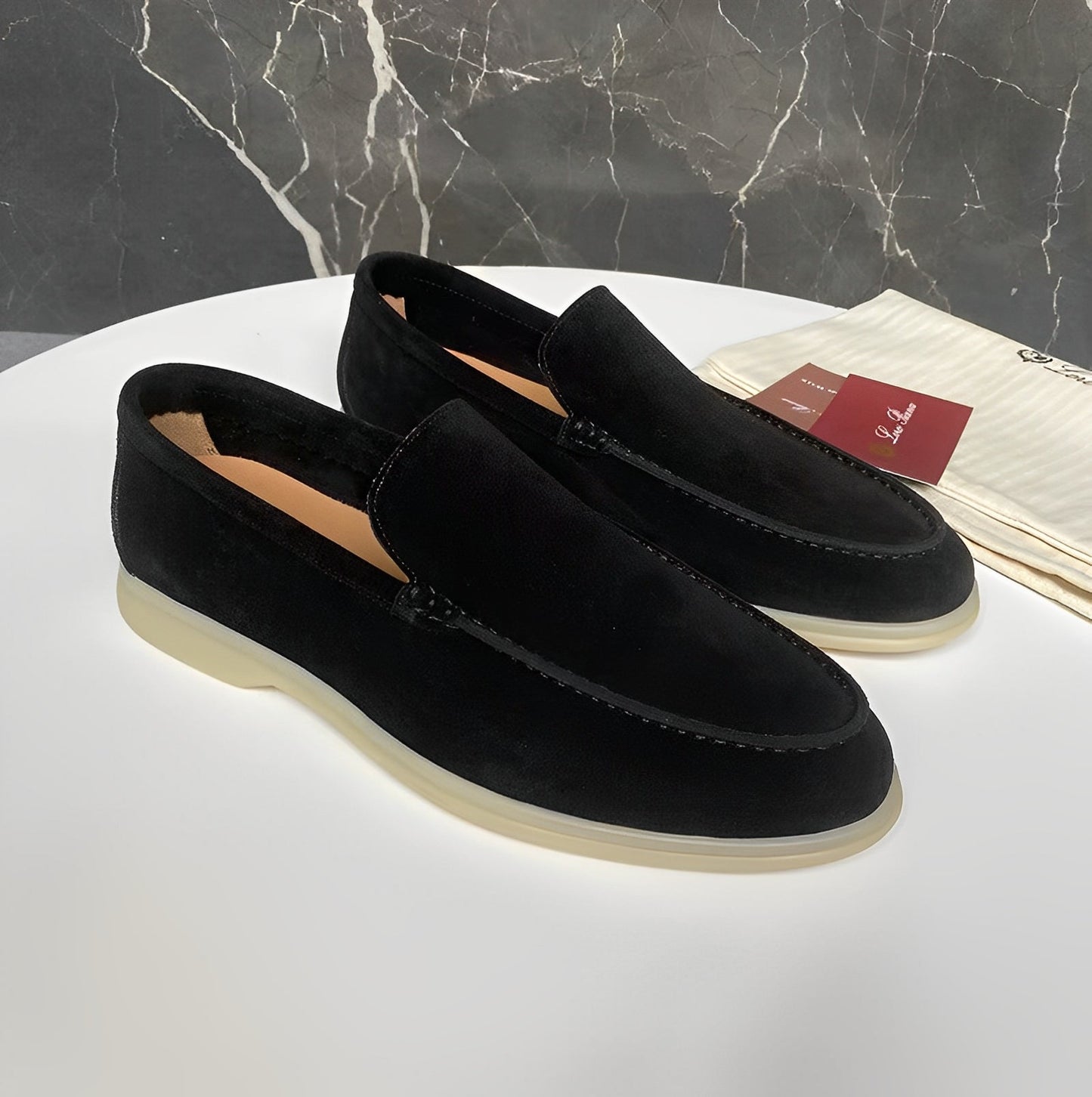 Scarpe Uomo in Pelle Scamosciata Classiche