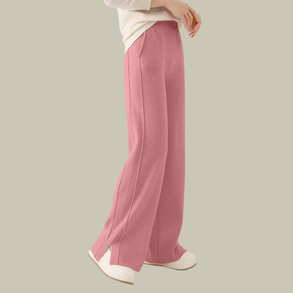 Pantaloni Donna in Maglia Vestibilità Comoda