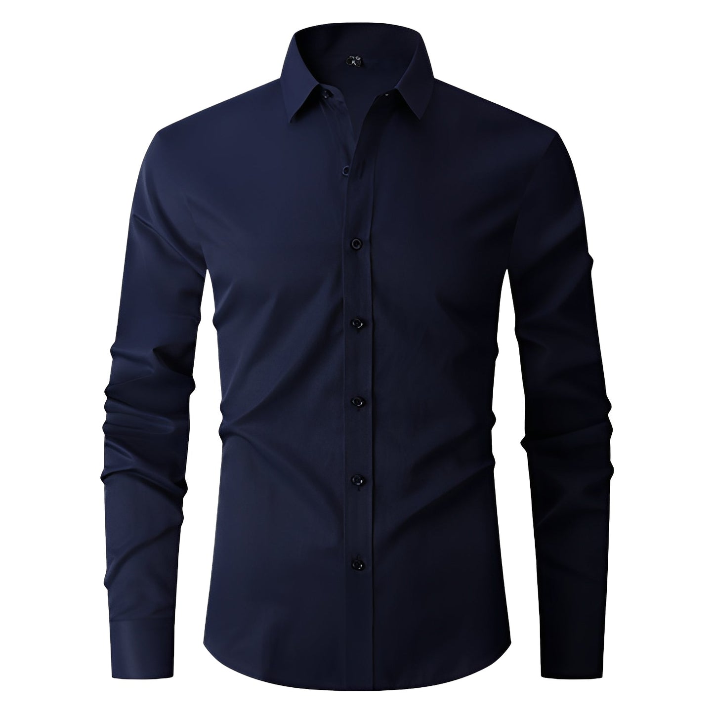 Camicia Uomo Elegante Classica Manica Lunga