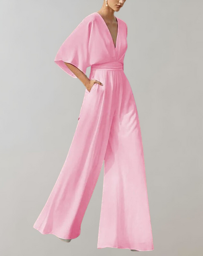 Tuta Donna con Pantaloni Larghi Comoda
