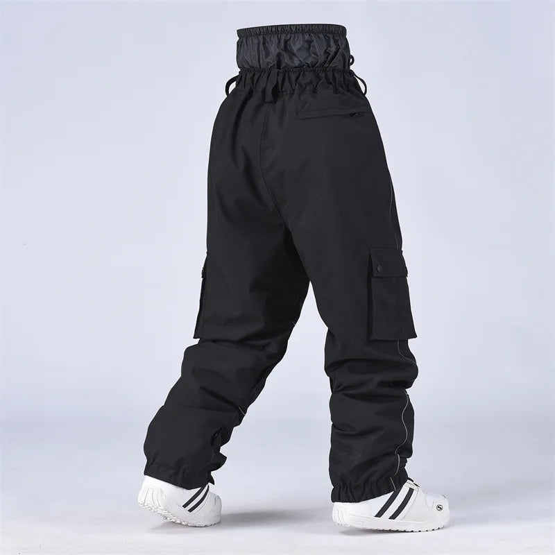 Pantaloni Unisex Tessuto Tecnico Zip Vestibilità Funzionale