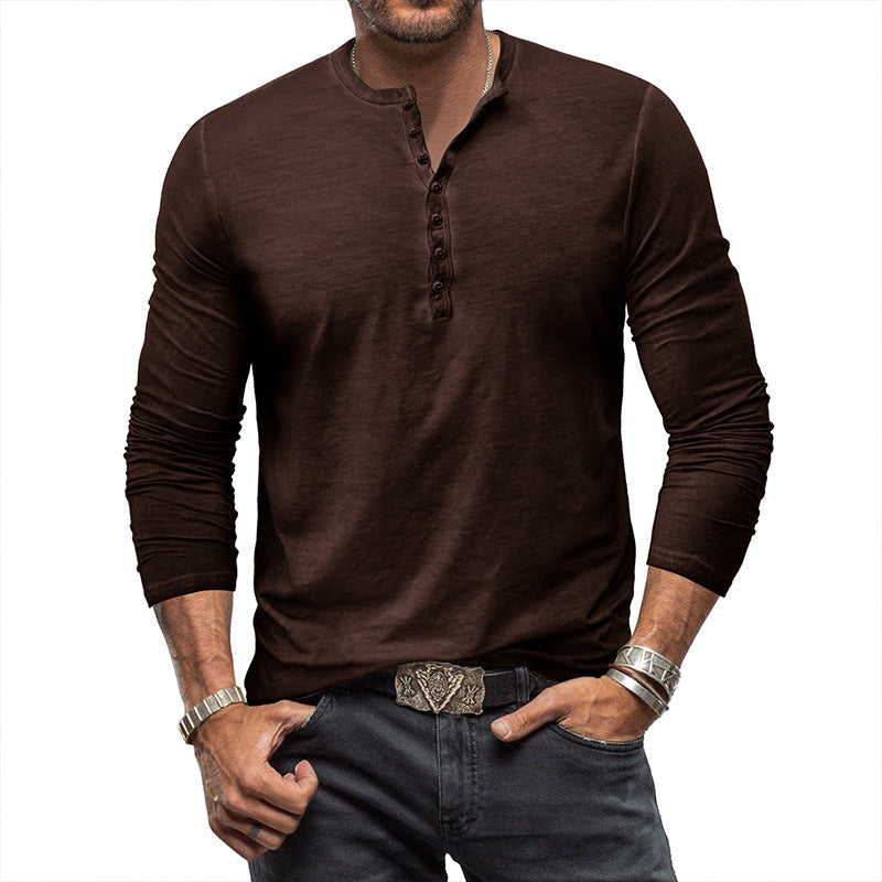 Camicia Uomo a Manica Lunga Stile Casual