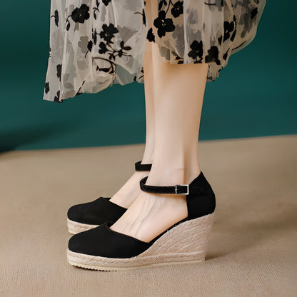 Scarpe Donna con Zeppa Stile Elegante