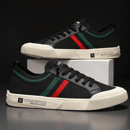 Sneaker Uomo Stilose con Dettaglio a Righe