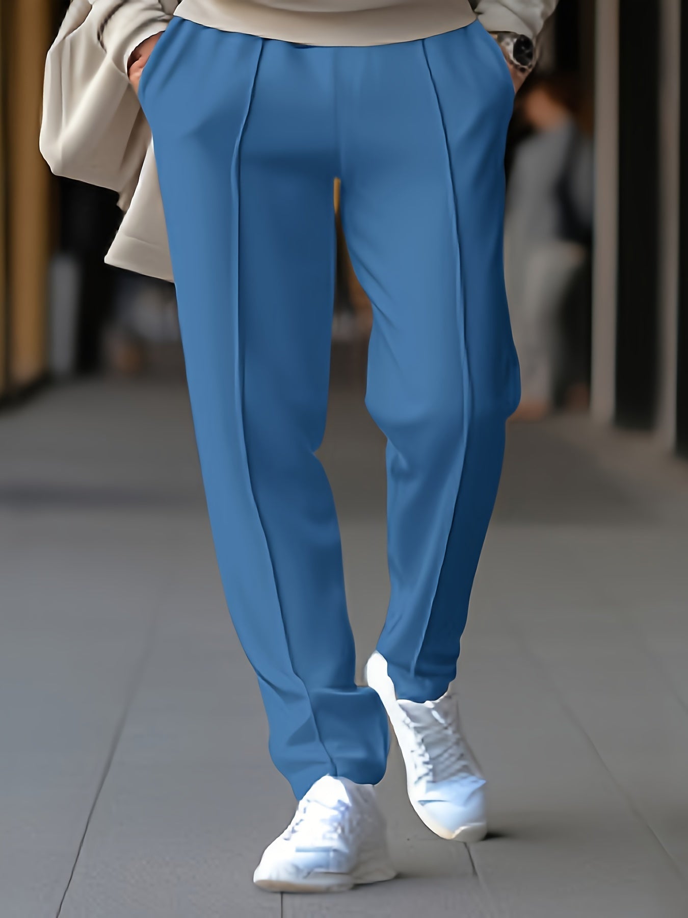 Pantaloni Uomo Casual Comodi Vestibilità Regolare