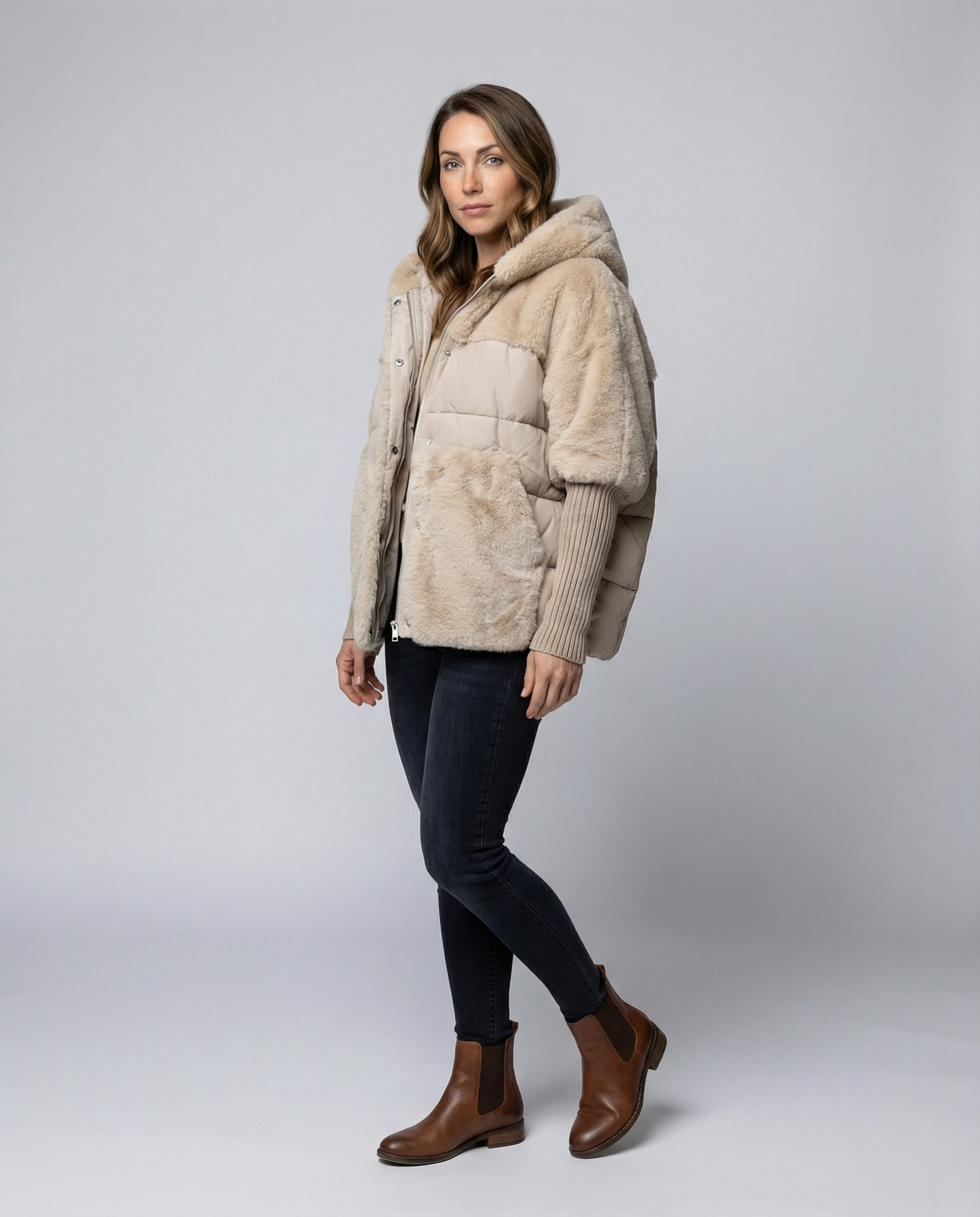 Giacca Invernale Donna Imbottita Comoda