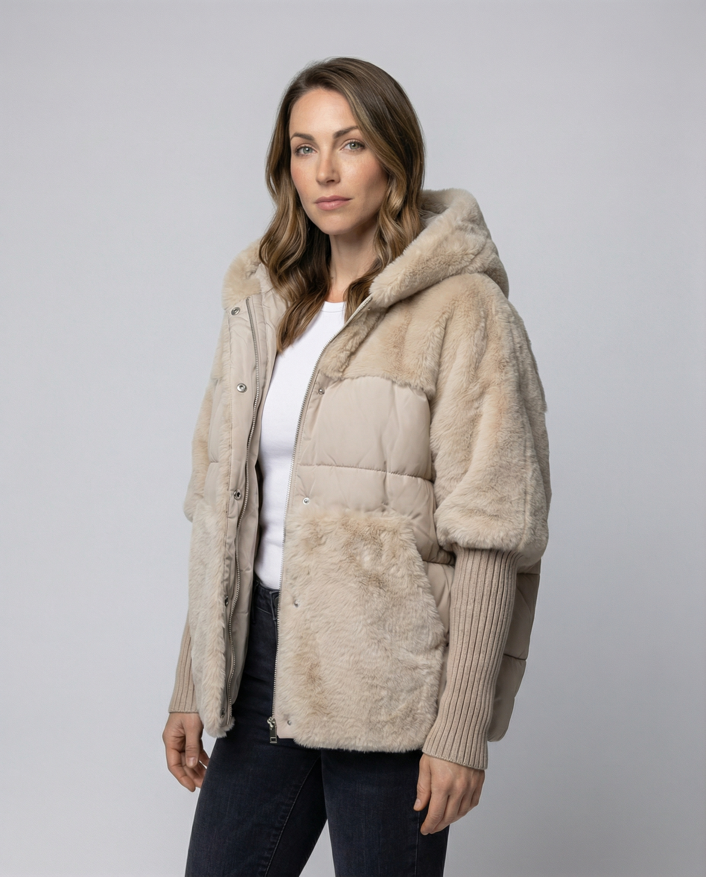 Giacca Invernale Donna Imbottita Comoda - Brentozzi