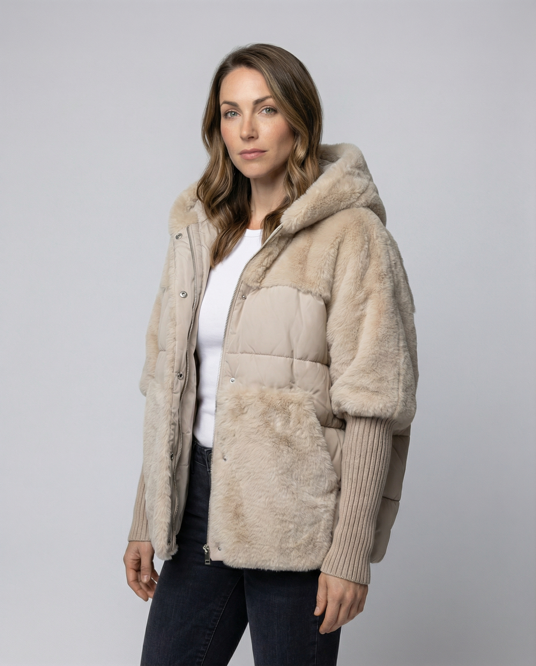 Giacca Invernale Donna Imbottita Comoda - Brentozzi