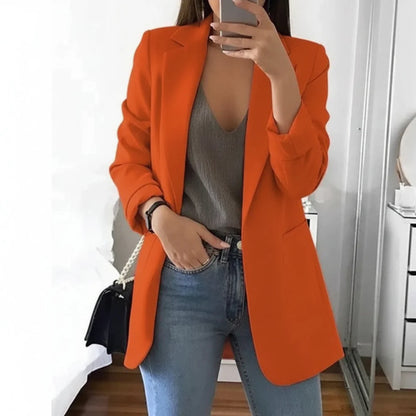 Blazer Donna Elegante per Ufficio Classico