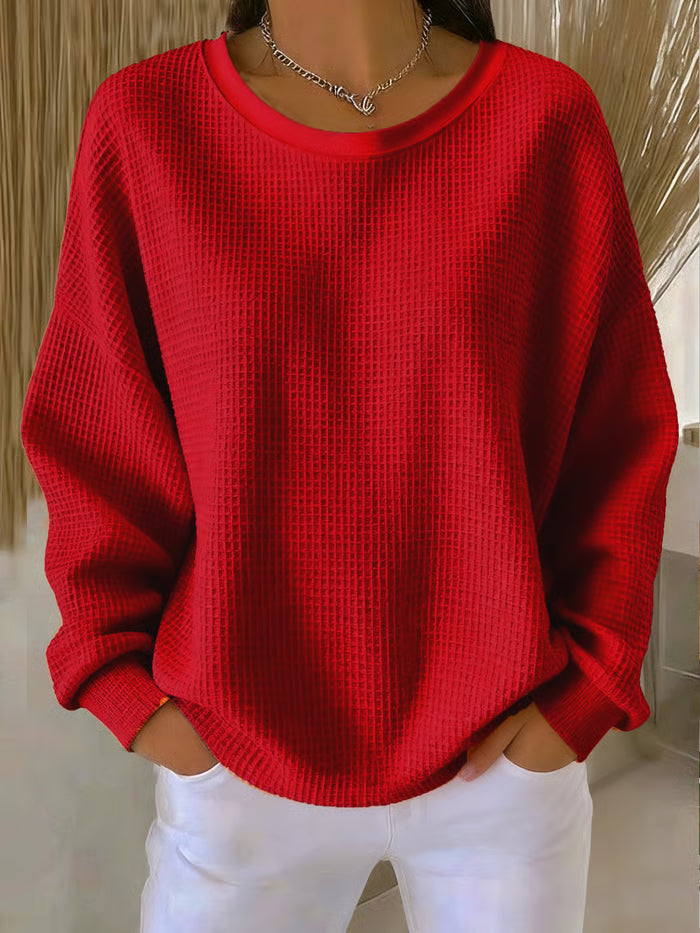 Maglione Donna in Maglia Morbida Girocollo