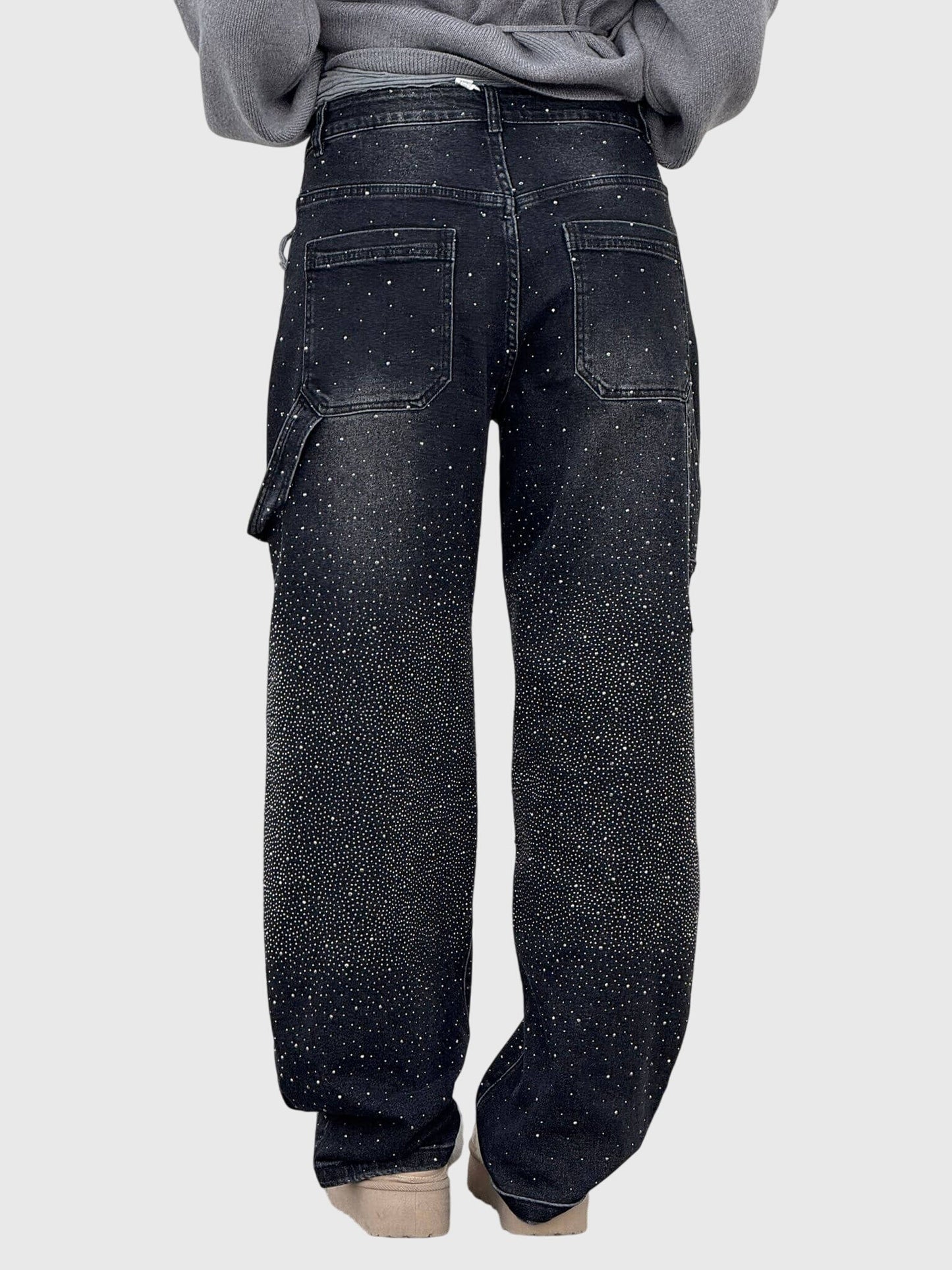 Jeans Donna Lucidi Tessuto Denim Slim Fit