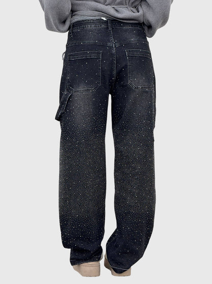 Jeans Donna Lucidi Tessuto Denim Slim Fit