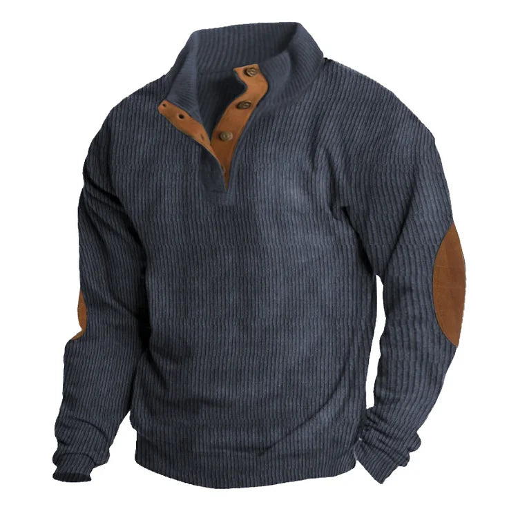 Maglione Uomo Manica Lunga Caldo e Confortevole Autunno Inverno
