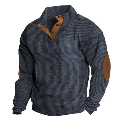 Maglione Uomo Manica Lunga Caldo e Confortevole Autunno Inverno