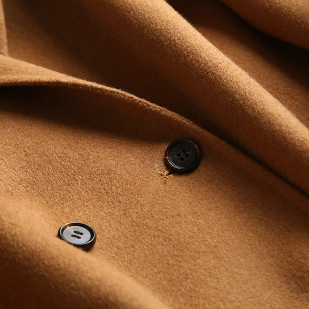 Cappotto Donna Lana Doppiopetto Classico