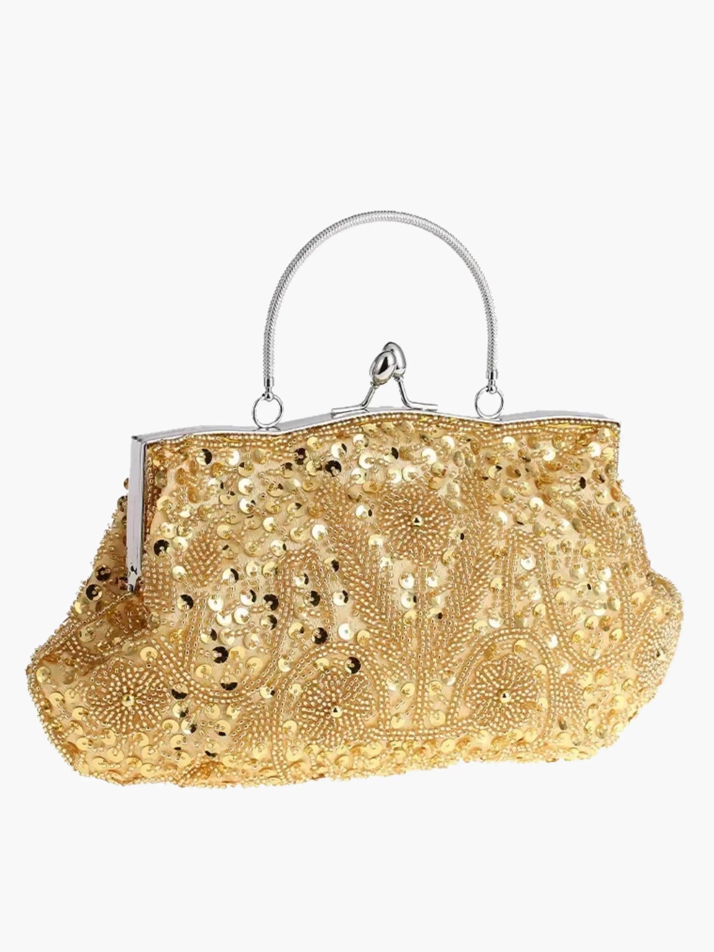 Borsa Donna Vintage Ricamata Stile Classico