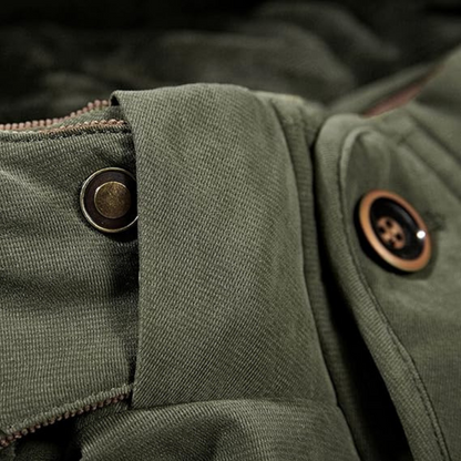 Giacca Imbottita Uomo Outdoor con Cappuccio Invernale
