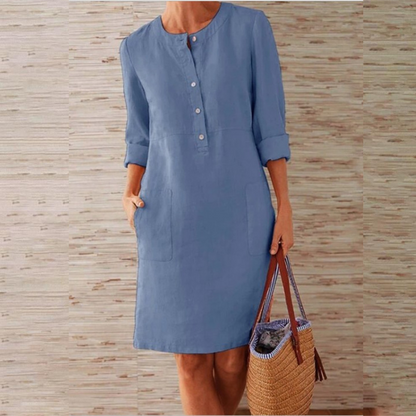 Abito Mini Donna Girocollo Manica Corta