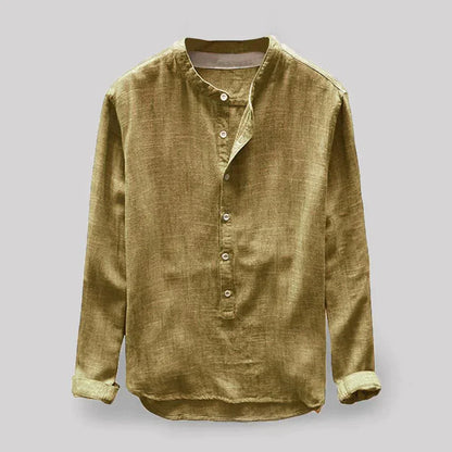 Camicia Oxford Uomo Classica Manica Lunga