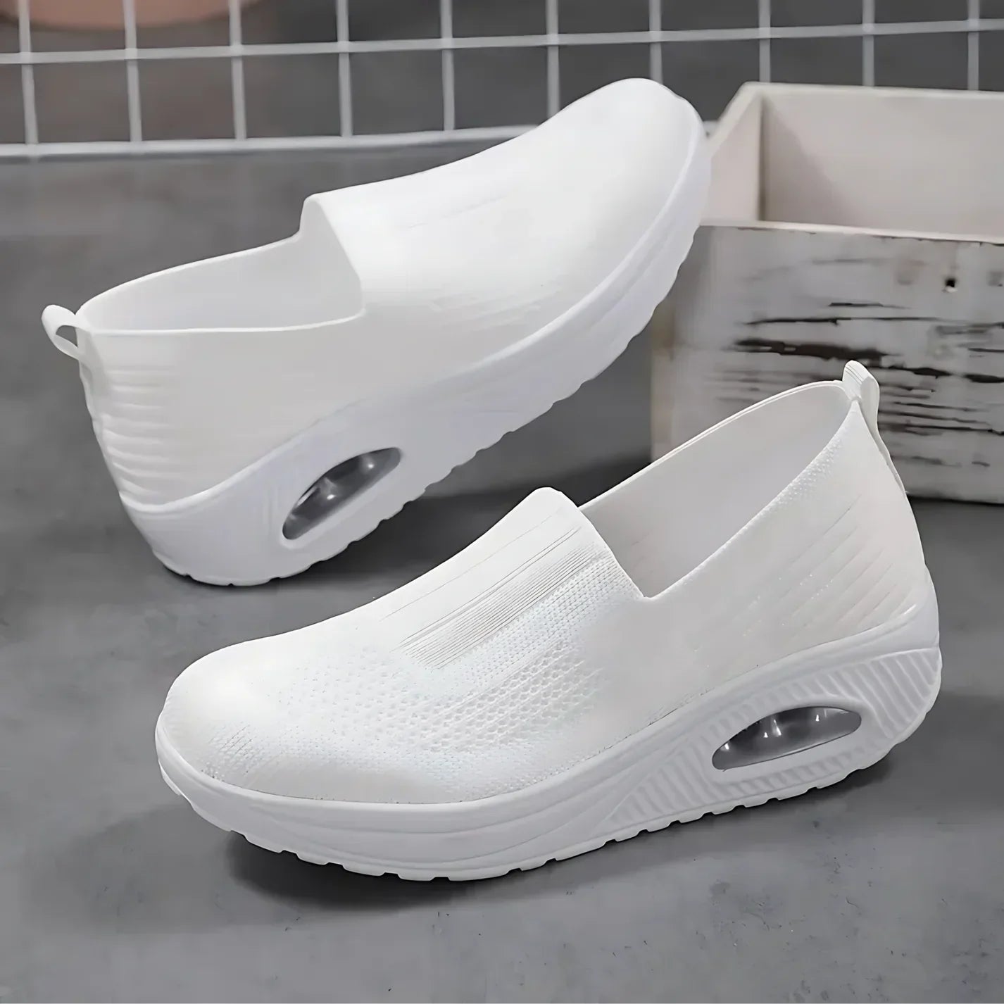 Sneaker Slip On Uomo Ortopediche Comode