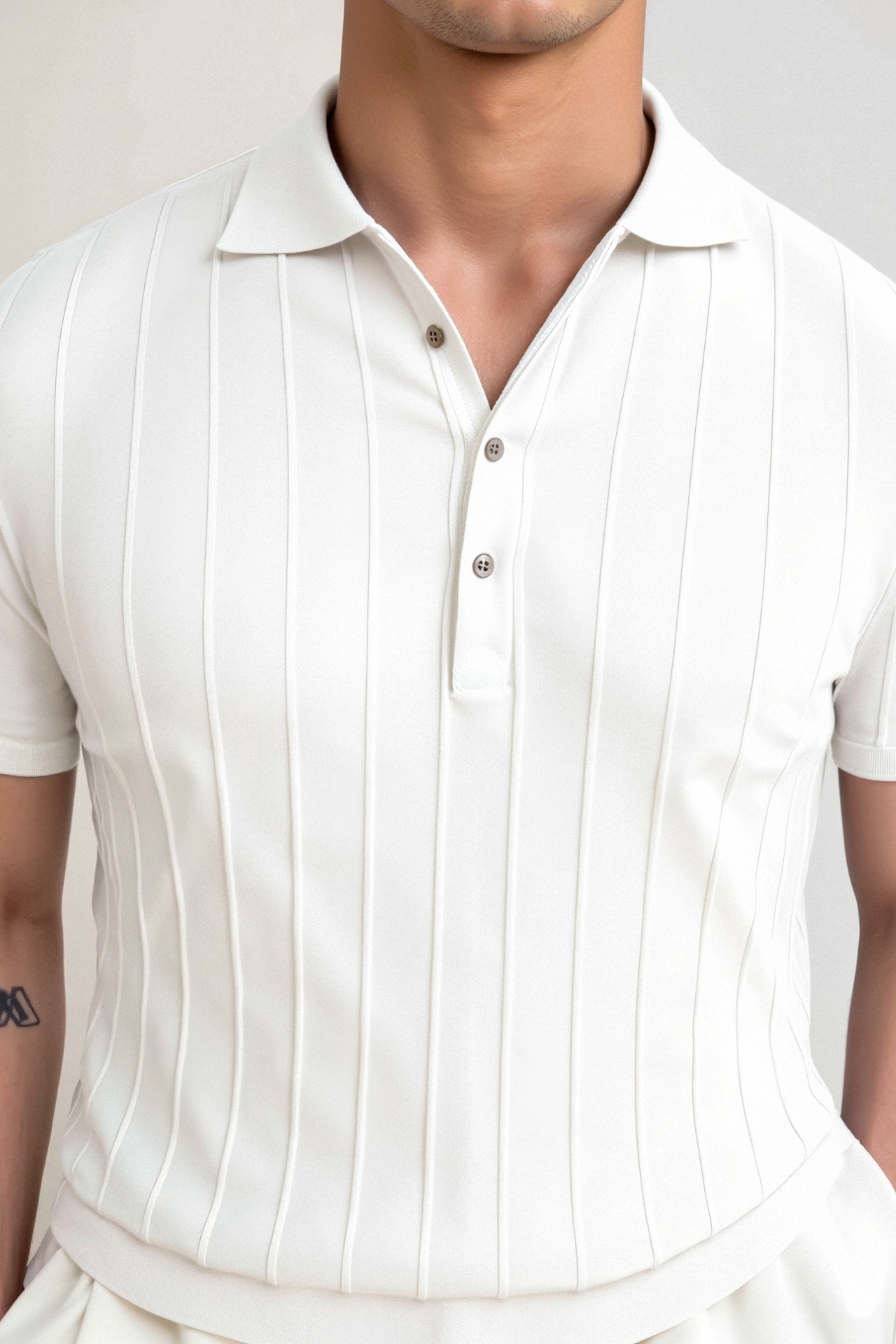 Polo Uomo Minimalista e Classica Vestibilità Regular