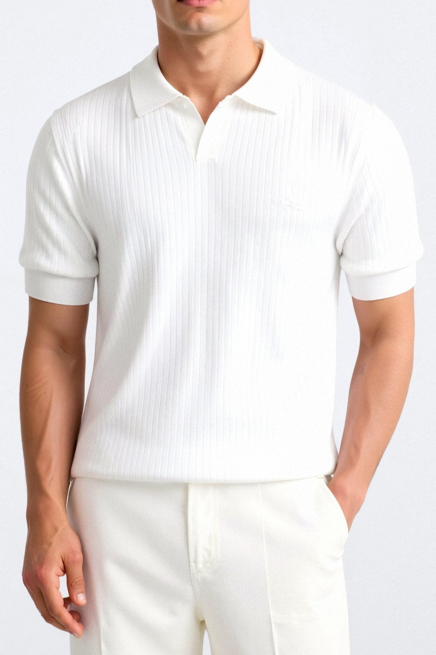 Polo Uomo Cotone Manica Corta Stile Classico Elegante