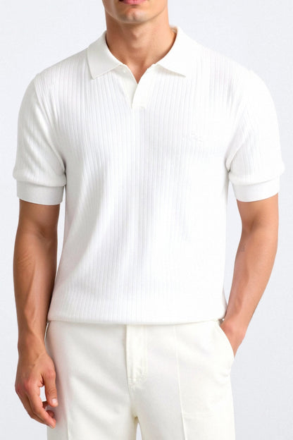 Polo Uomo Cotone Manica Corta Stile Classico Elegante