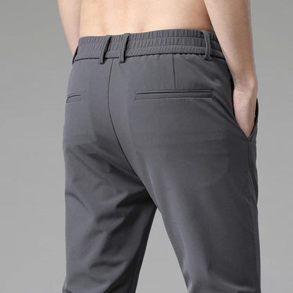 Pantaloni Chino Uomo Business Slim Fit