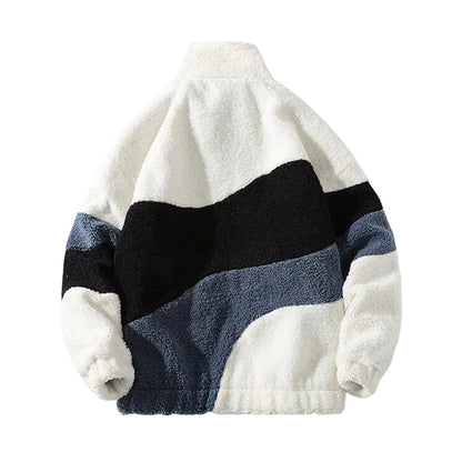 Giacca Uomo Vintage Tessuto Classico Vestibilità Comoda