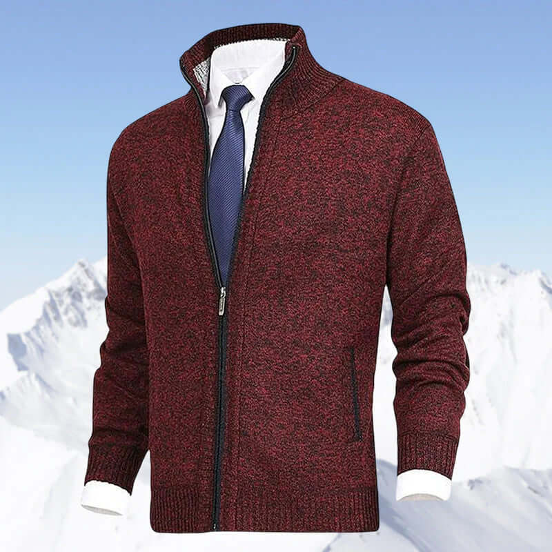 Gilet Uomo in Tessuto Morbido Vestibilità Classica