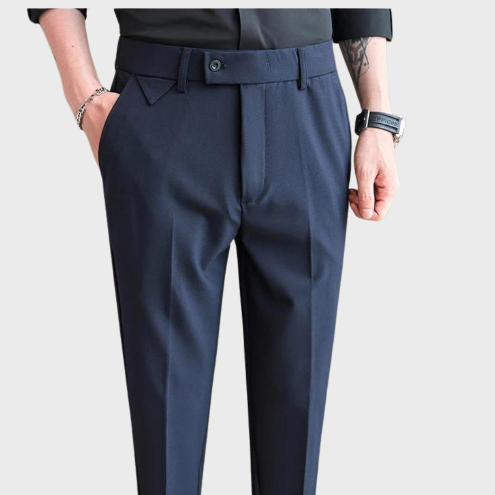Pantaloni Uomo Slim Fit Eleganti