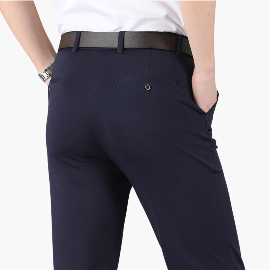 Pantaloni Uomo Stretch Estivi Slim Fit
