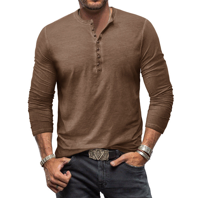 Camicia Uomo a Manica Lunga Stile Casual