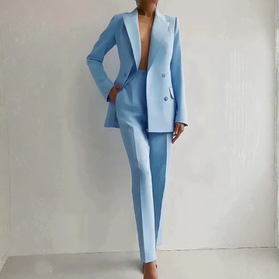 Completo Donna Blazer e Pantaloni Classico Elegante