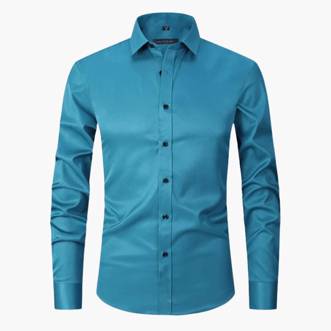 Camicia Uomo Slim Fit Manica Lunga