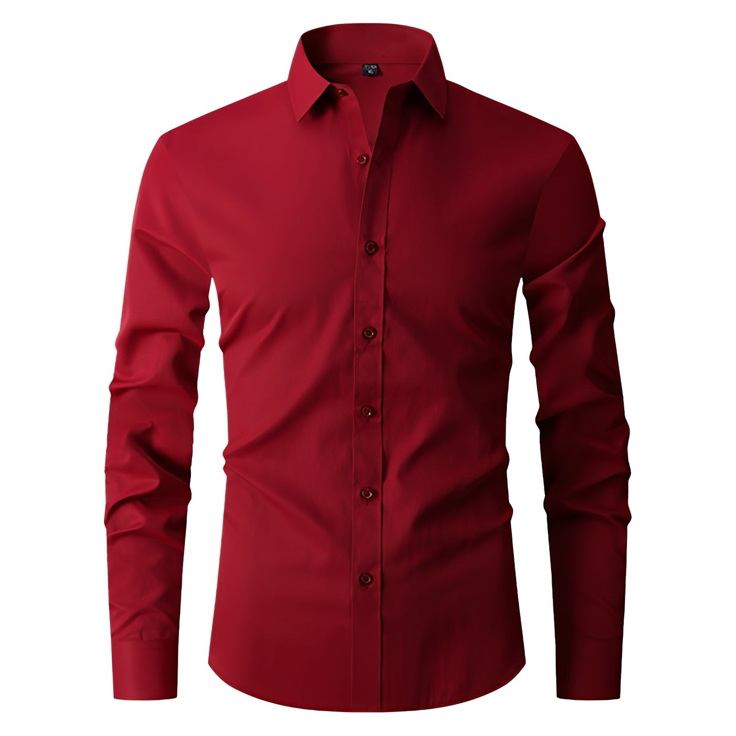 Camicia Uomo Elegante Classica Manica Lunga