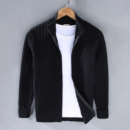 Cardigan Uomo in Cotone Maglia Comfort Regular - Brentozzi