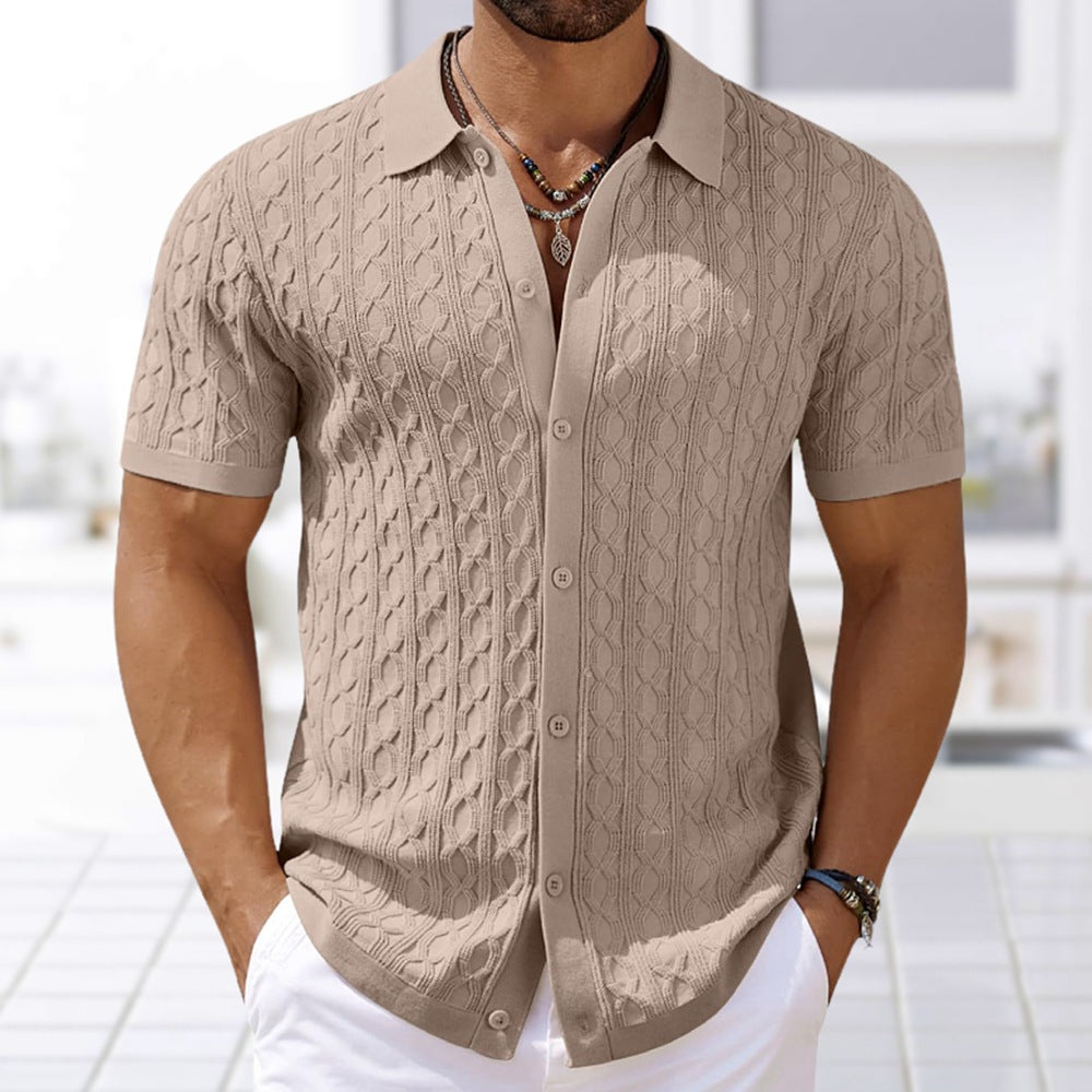 Polo Uomo Manica Corta Stile Casual - Brentozzi