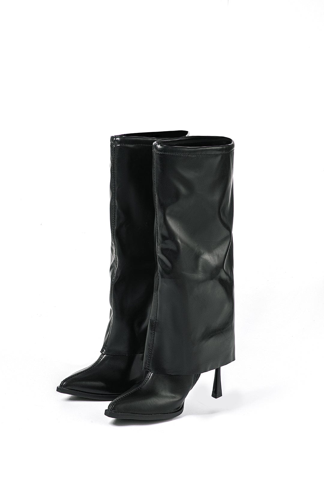Stivali Donna Designer in Pelle Look Oversize - Brentozzi