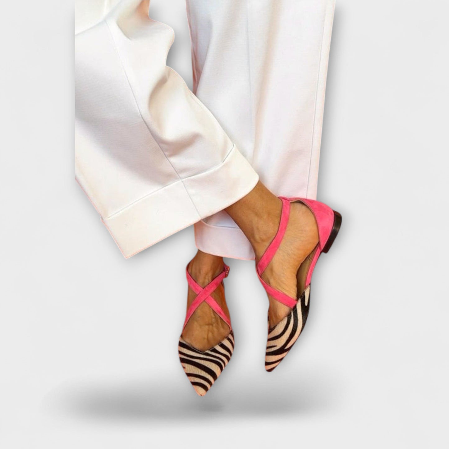 Ballerine Donna in Tessuto Elastico Comfort - Brentozzi