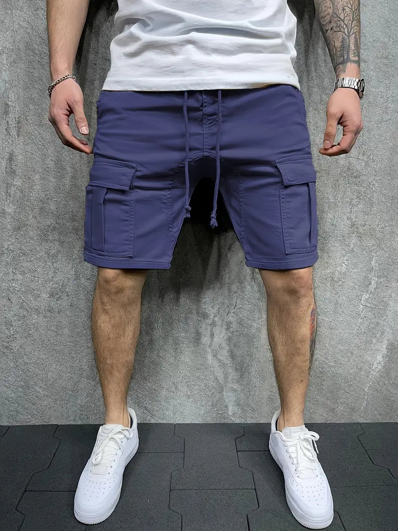 Bermuda Cargo Uomo con Coulisse e Tasche Utility - Brentozzi