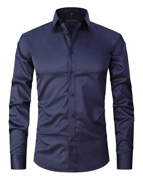 Camicia Business Uomo Senza Stiro Classica