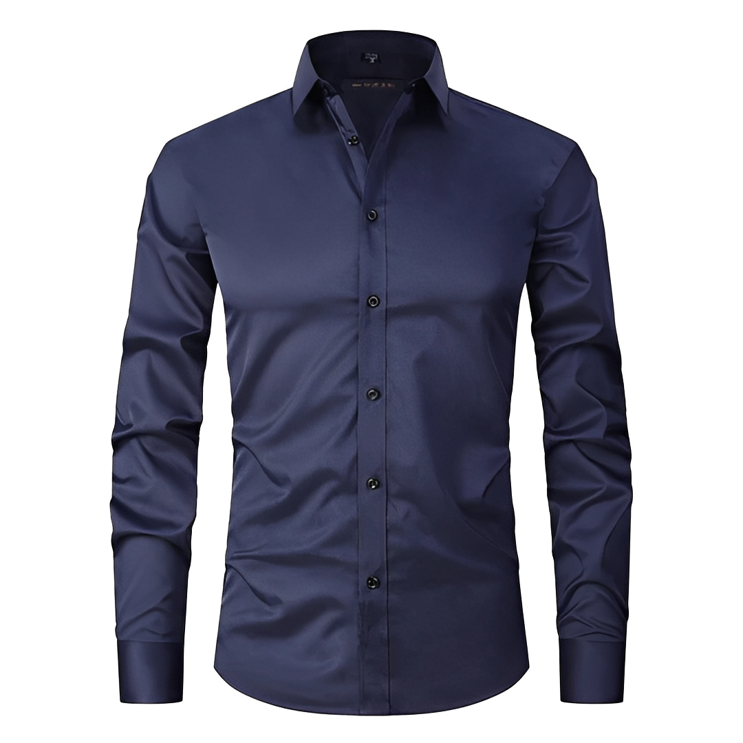 Camicia Uomo Elastica e Confortevole Regular Fit
