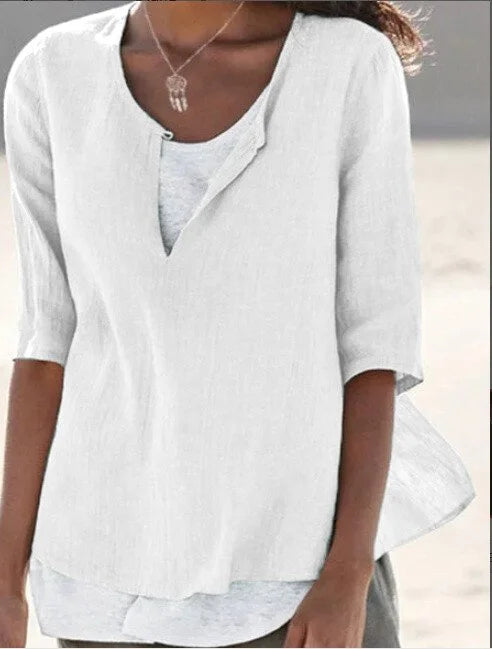 Blusa Donna Multistrato Linee Regolari